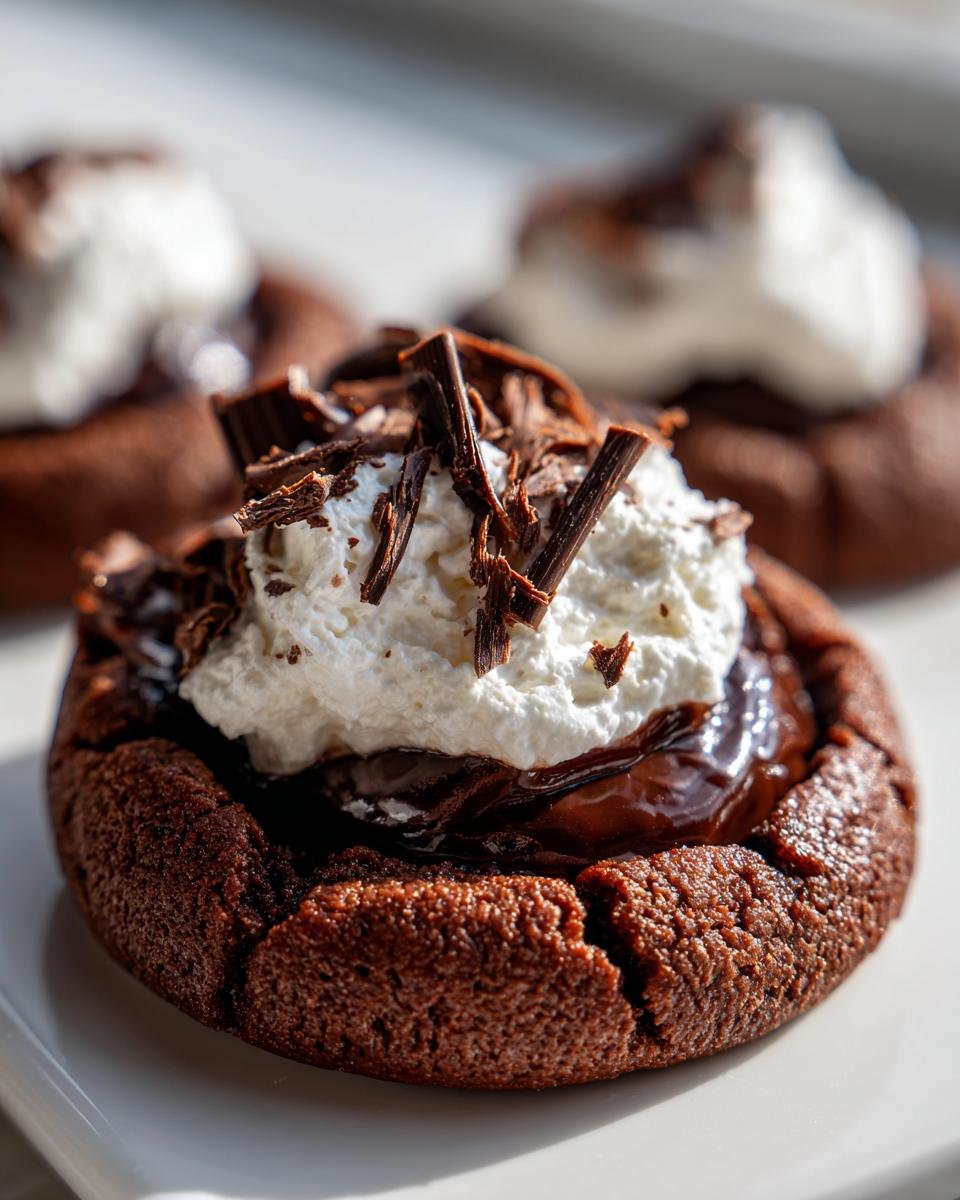 French Silk Pie Cookies- CRUMBL copycat - detail 1