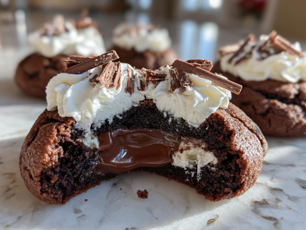 French Silk Pie Cookies- CRUMBL copycat