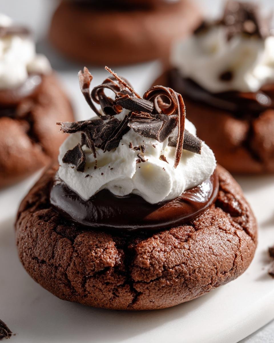 French Silk Pie Cookies- CRUMBL copycat - detail 2