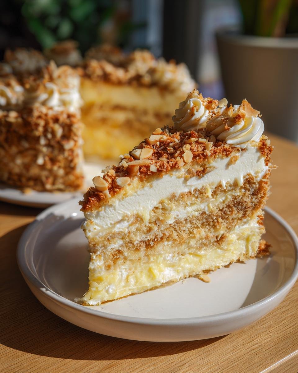 German Bee Sting Cake - detail 2