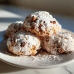 Gingerbread Snowball Cookies