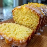Glazed Sourdough Lemon Cake