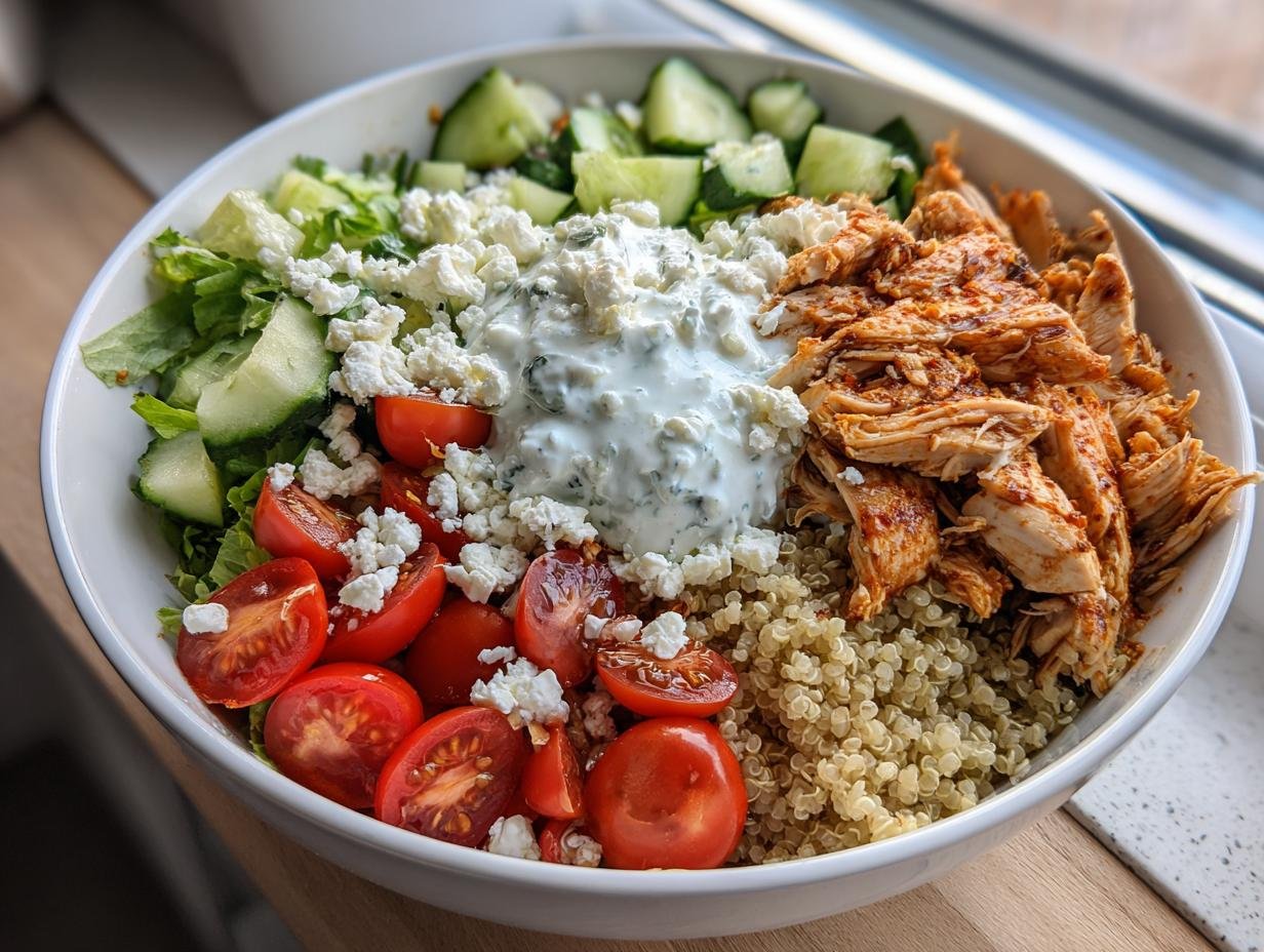 Greek Chicken Bowls