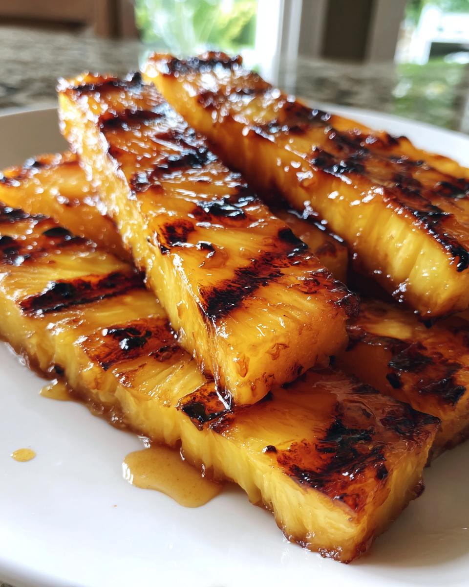 Grilled Pineapple Recipe - detail 1