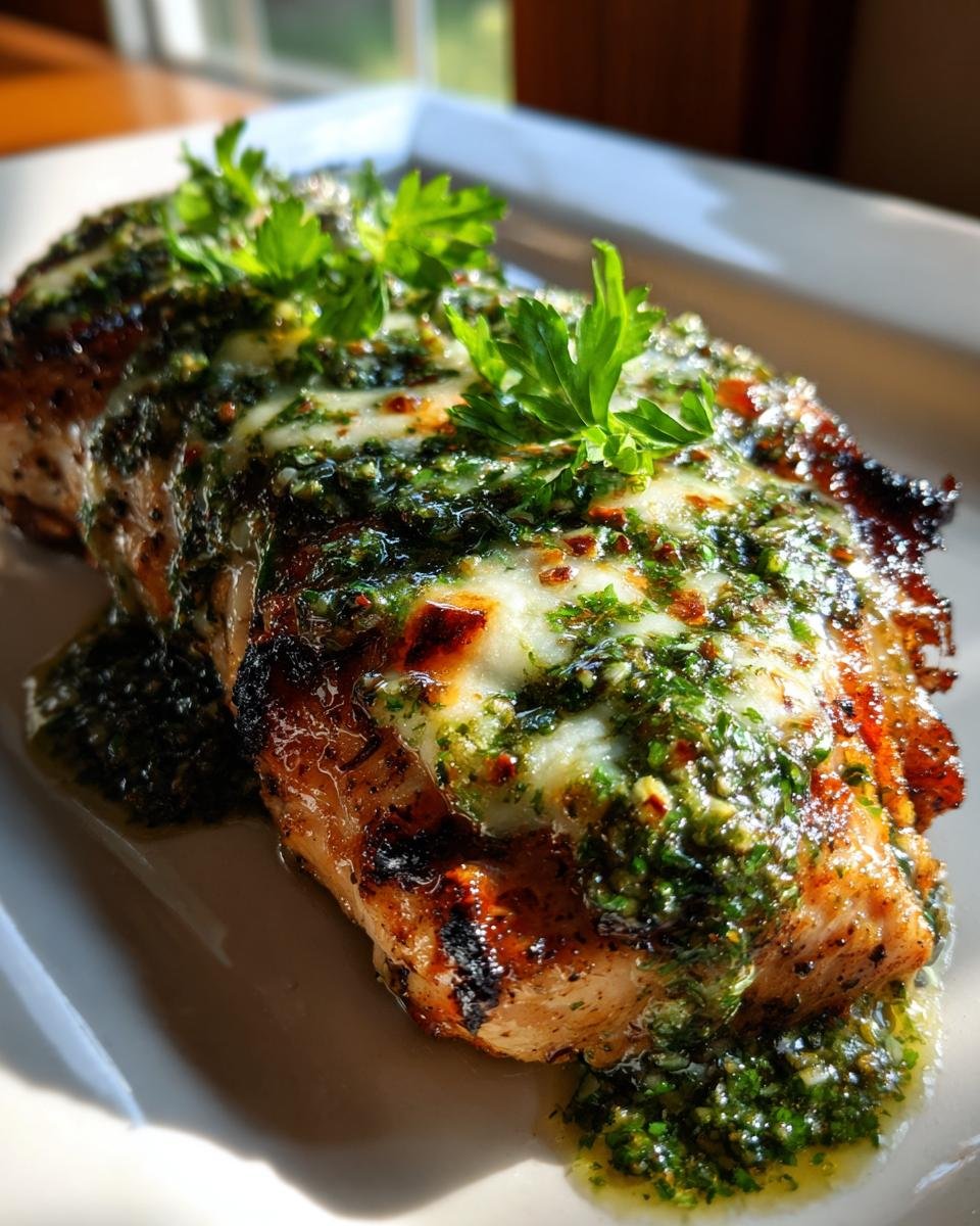 Grilled Salsa Verde Pepper Jack Chicken - detail 1
