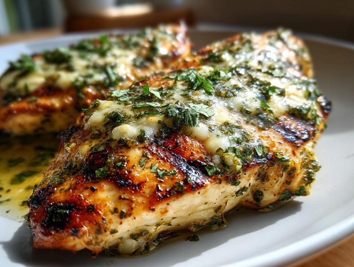 Grilled Salsa Verde Pepper Jack Chicken