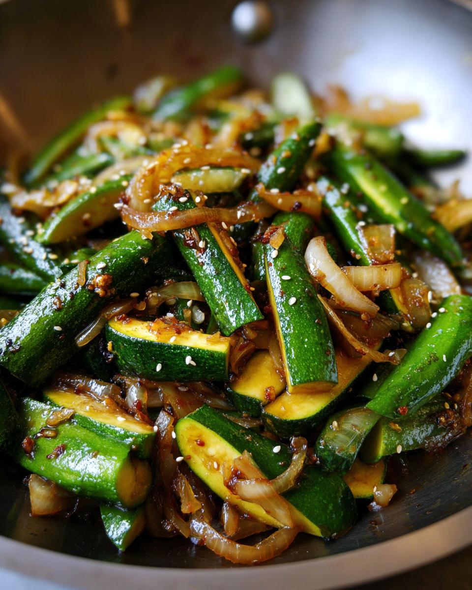 Hibachi Zucchini - detail 1