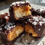 High Protein Frozen Peanut Butter Greek Yogurt Bites