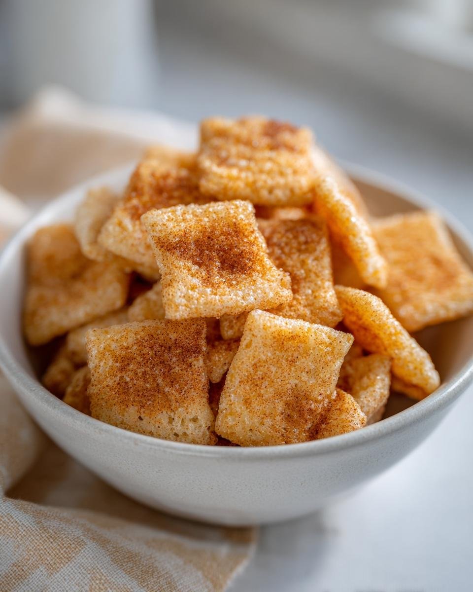 Homemade Sourdough Cinnamon Toast Crunch Cereal - detail 2