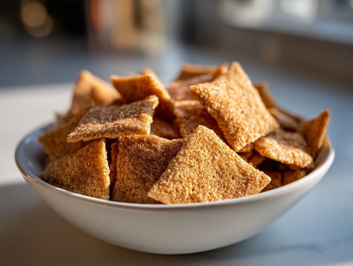 Homemade Sourdough Cinnamon Toast Crunch Cereal
