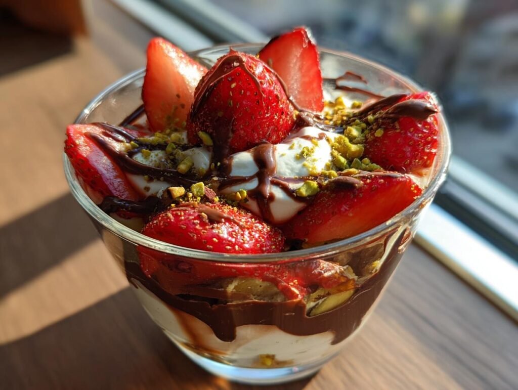 How to Make the Viral Dubai Chocolate Strawberry Cup at Home