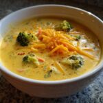 Instant Pot Broccoli Cheddar Soup