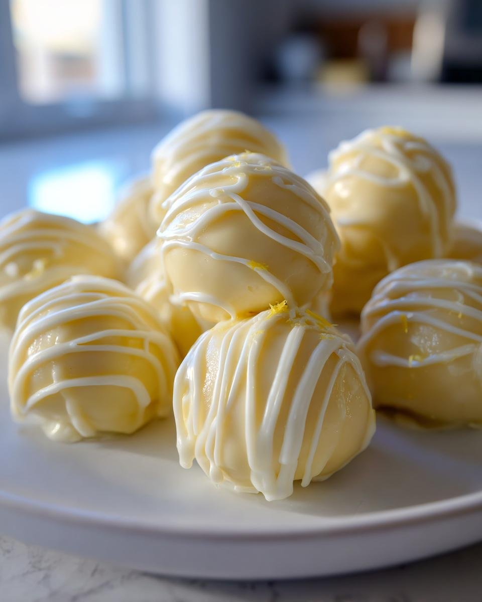 Lemon Cake Balls - detail 1