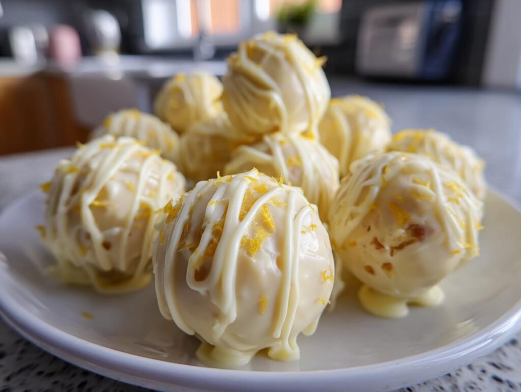 Lemon Cake Balls