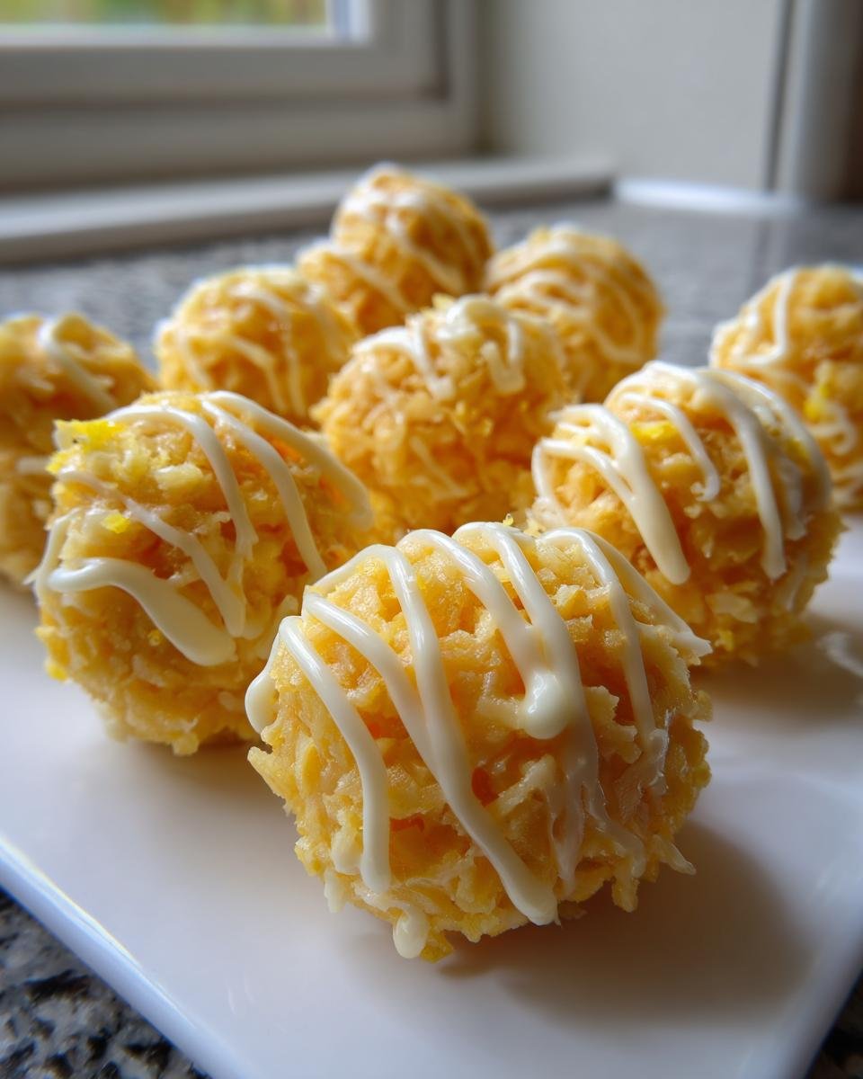 Lemon Cake Balls - detail 2