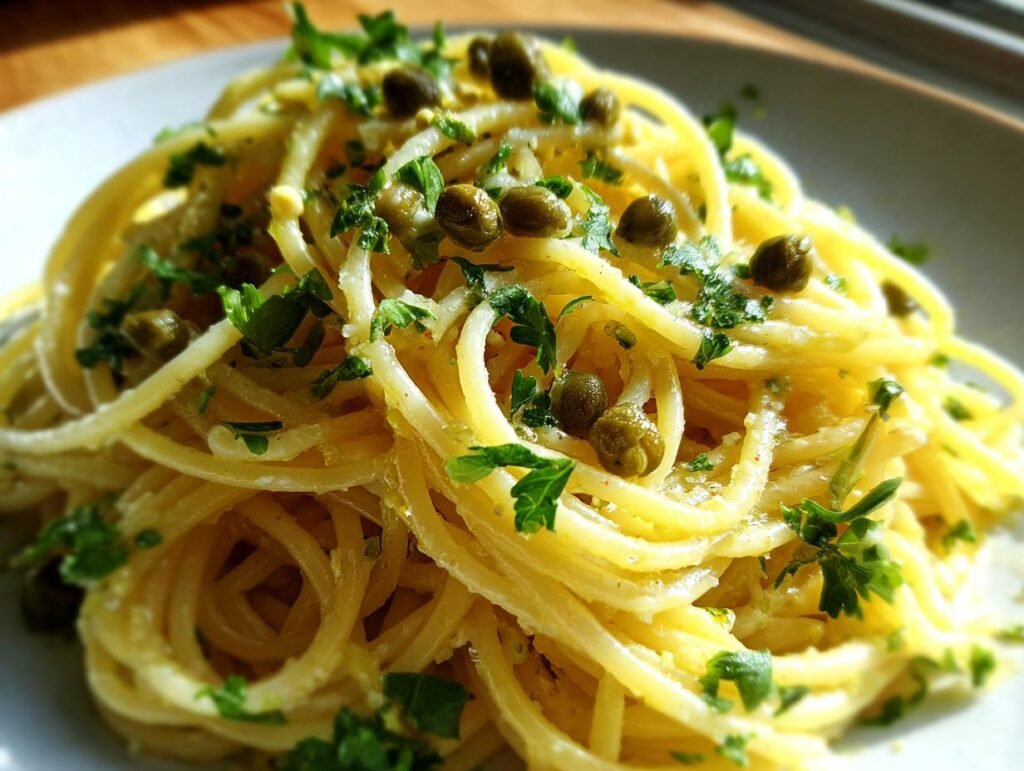 Lemon Caper Pasta