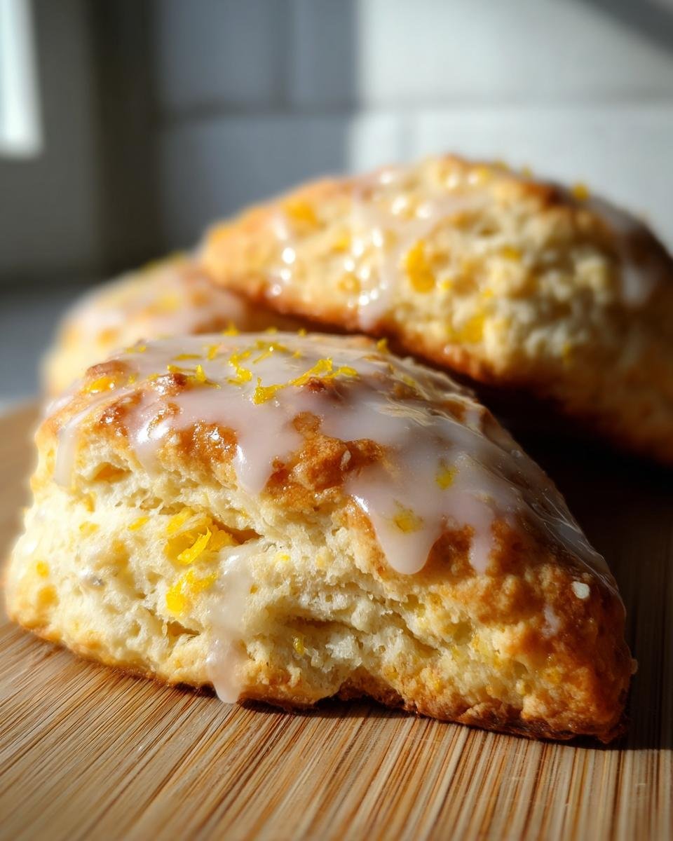 Lemon Cream Cheese Scones - detail 1