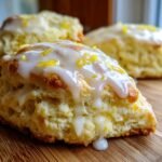 Lemon Cream Cheese Scones