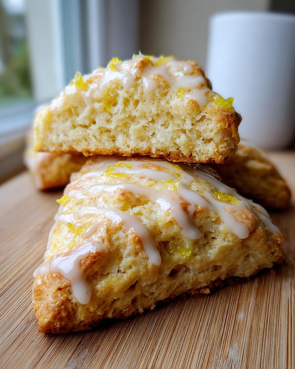 Lemon Cream Cheese Scones - detail 2