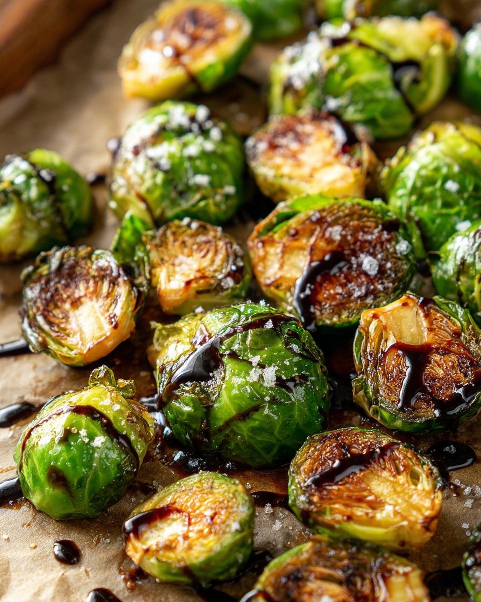 Maple Balsamic Brussels Sprouts - detail 1
