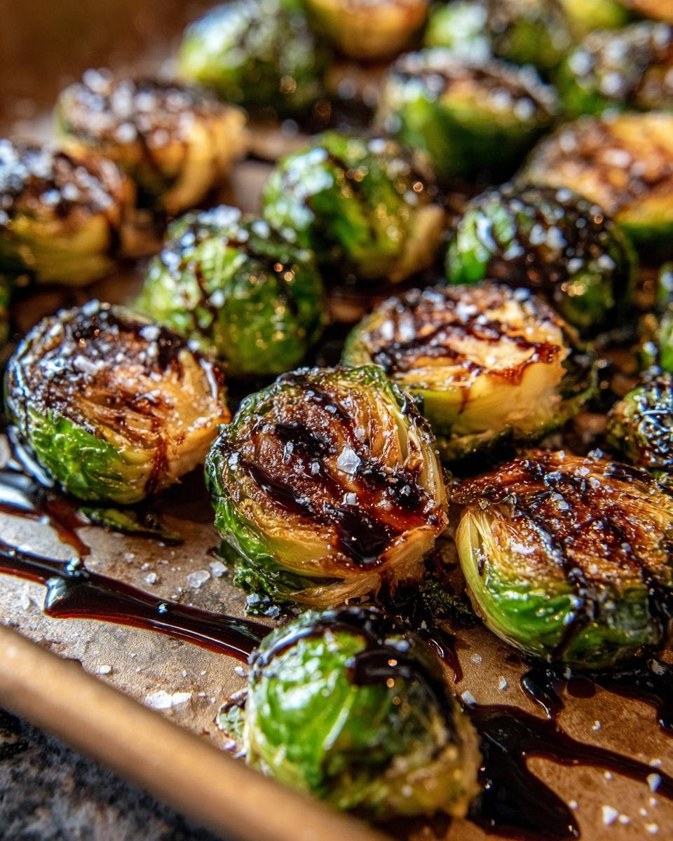 Maple Balsamic Brussels Sprouts - detail 2