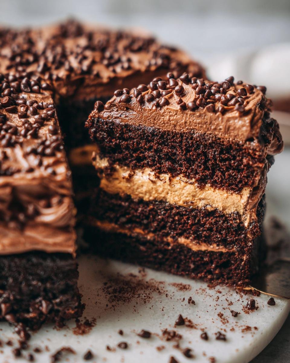 Mexican Chocolate Cake - detail 1