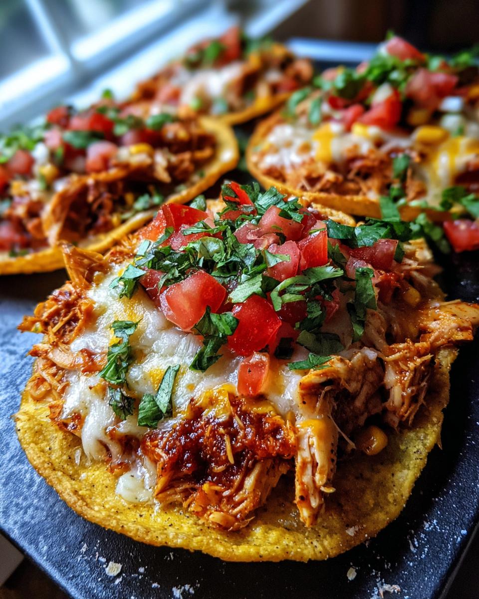 Mexican Rotisserie Chicken Tostadas - detail 2
