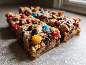 Monster Cookie Bars