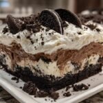 Oreo Cookie Poke Cake