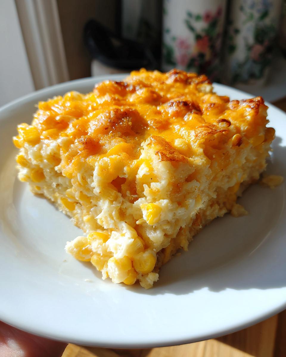Paula Deen’s Corn Casserole - detail 2