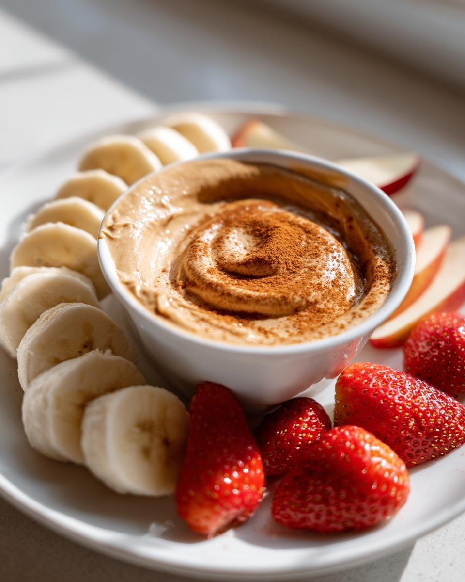 Peanut Butter Greek Yogurt Dip - detail 1