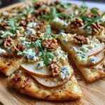 Pear and Blue Cheese Flatbread