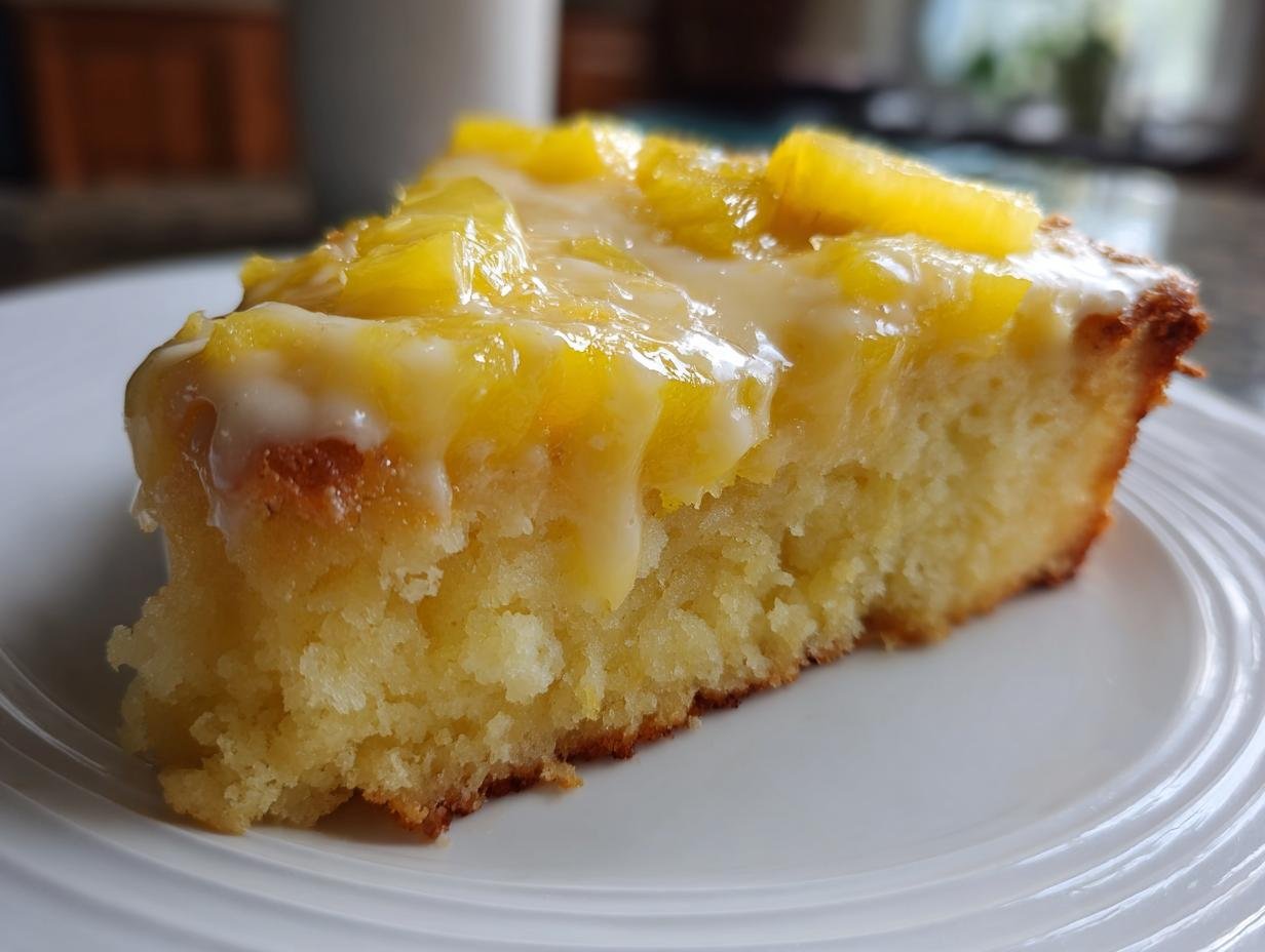 Pineapple Coconut God Bless America Cake