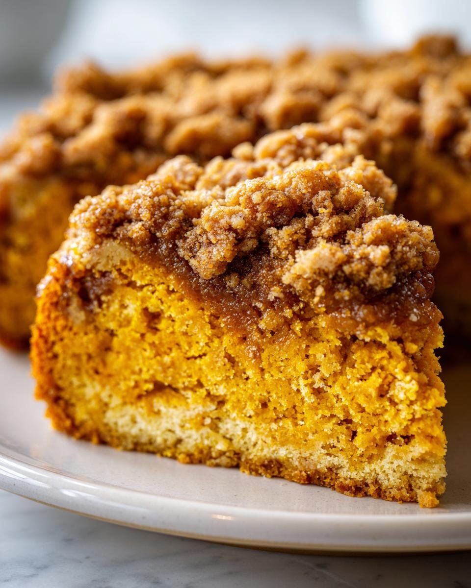 Pumpkin Coffee Cake - detail 1