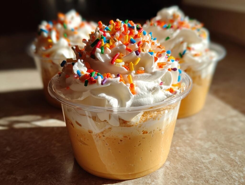 Pumpkin Pudding Shots