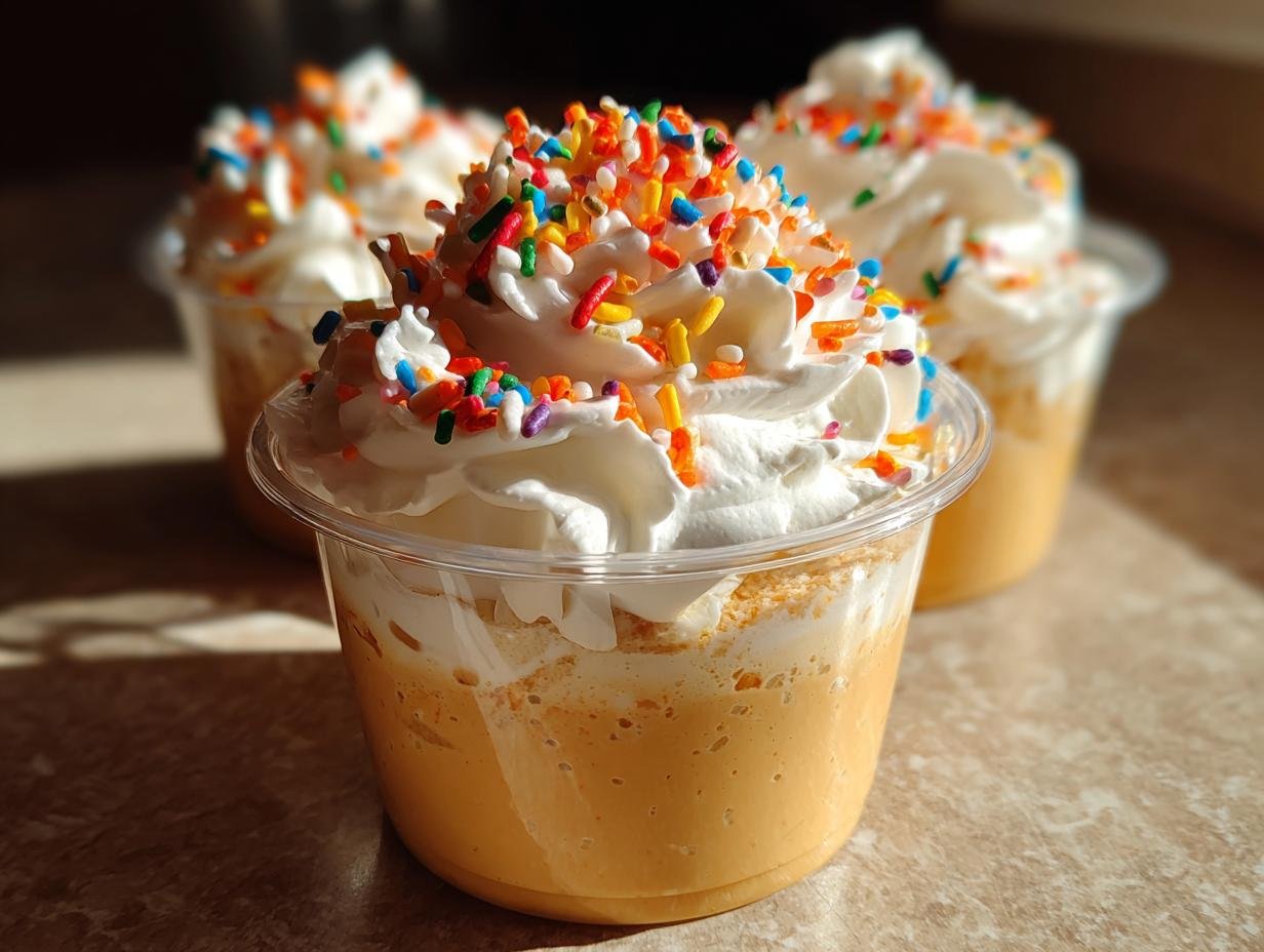 Pumpkin Pudding Shots