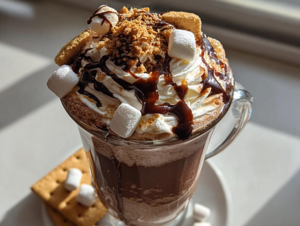 S’Mores Whipped Hot Cocoa