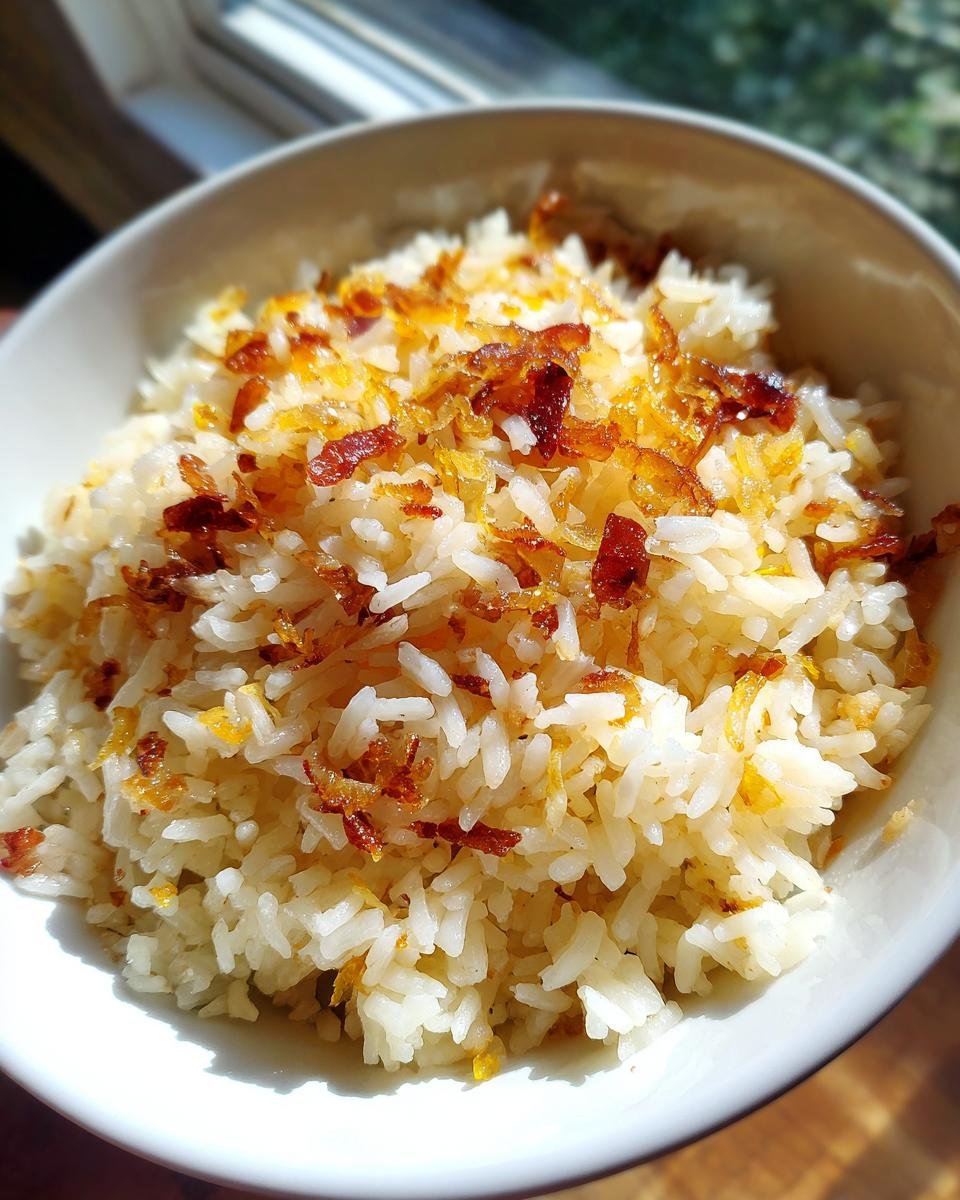 Savory Golden Onion Butter Jasmine Rice - detail 2