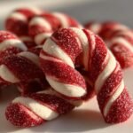 Sourdough Peppermint Candy Cane Cookies