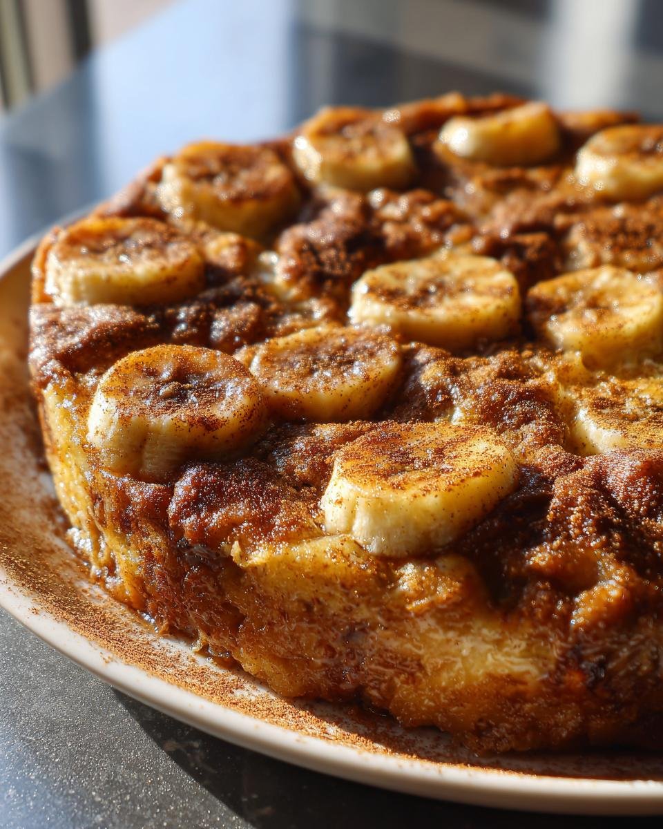 Southern Banana Cobbler - detail 1