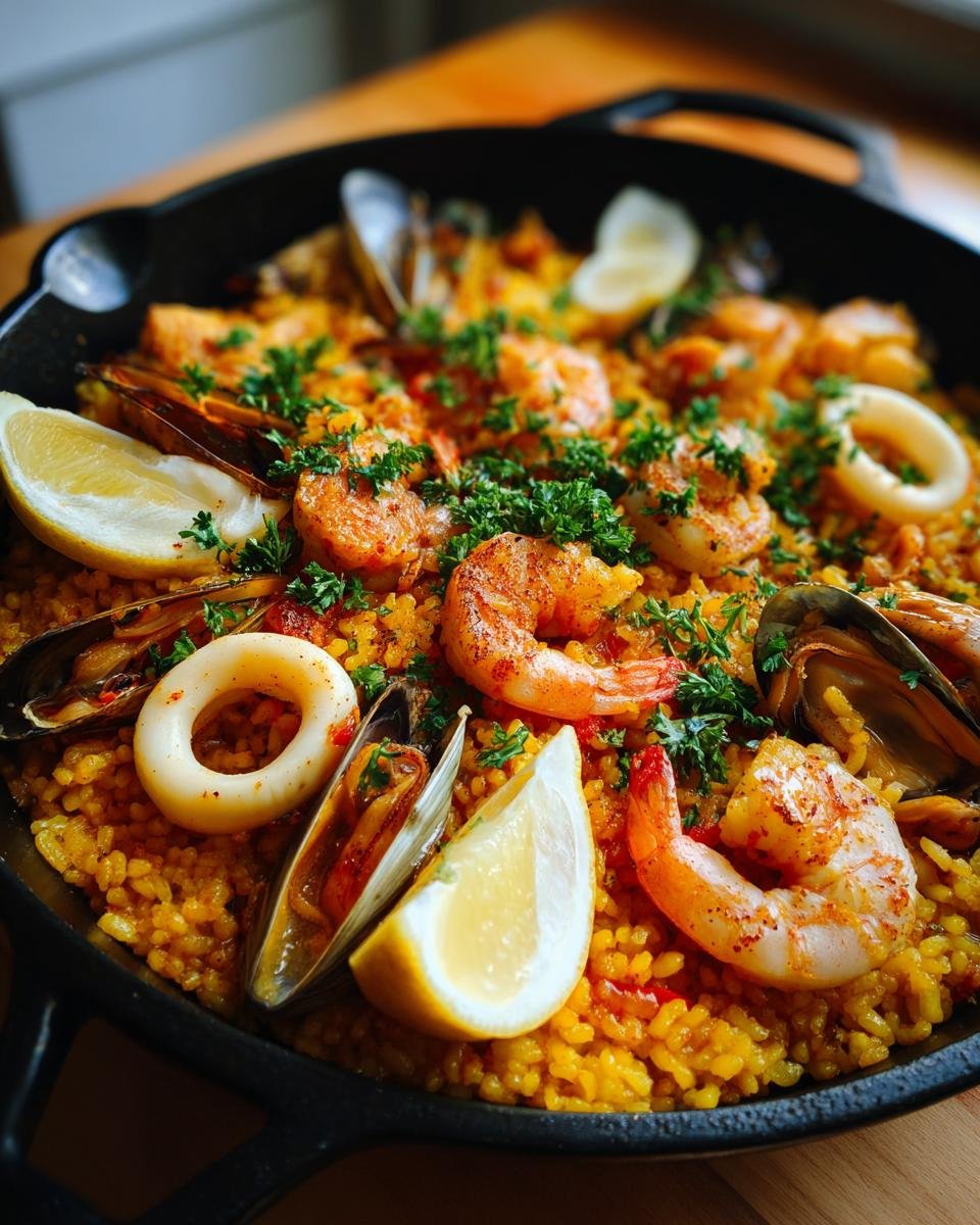 Spanish Paella - detail 1