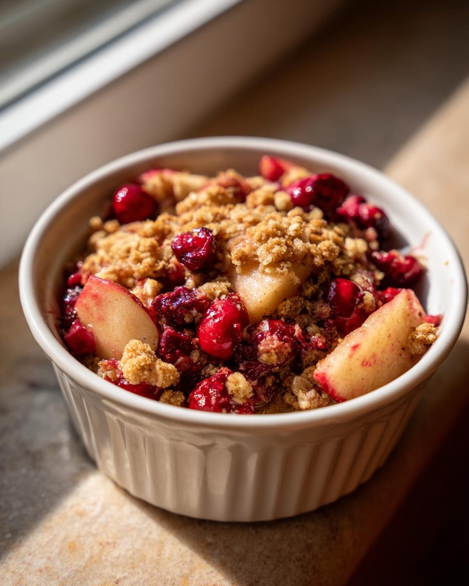 The best cranberry apple crisp - detail 2