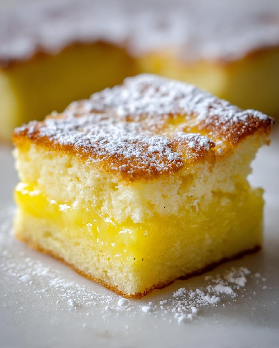 Traditional Irish Lemon Pudding Cake Recipe - detail 1