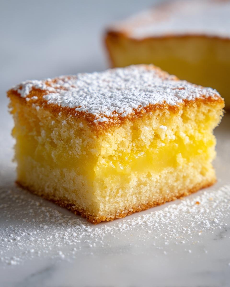 Traditional Irish Lemon Pudding Cake Recipe - detail 2