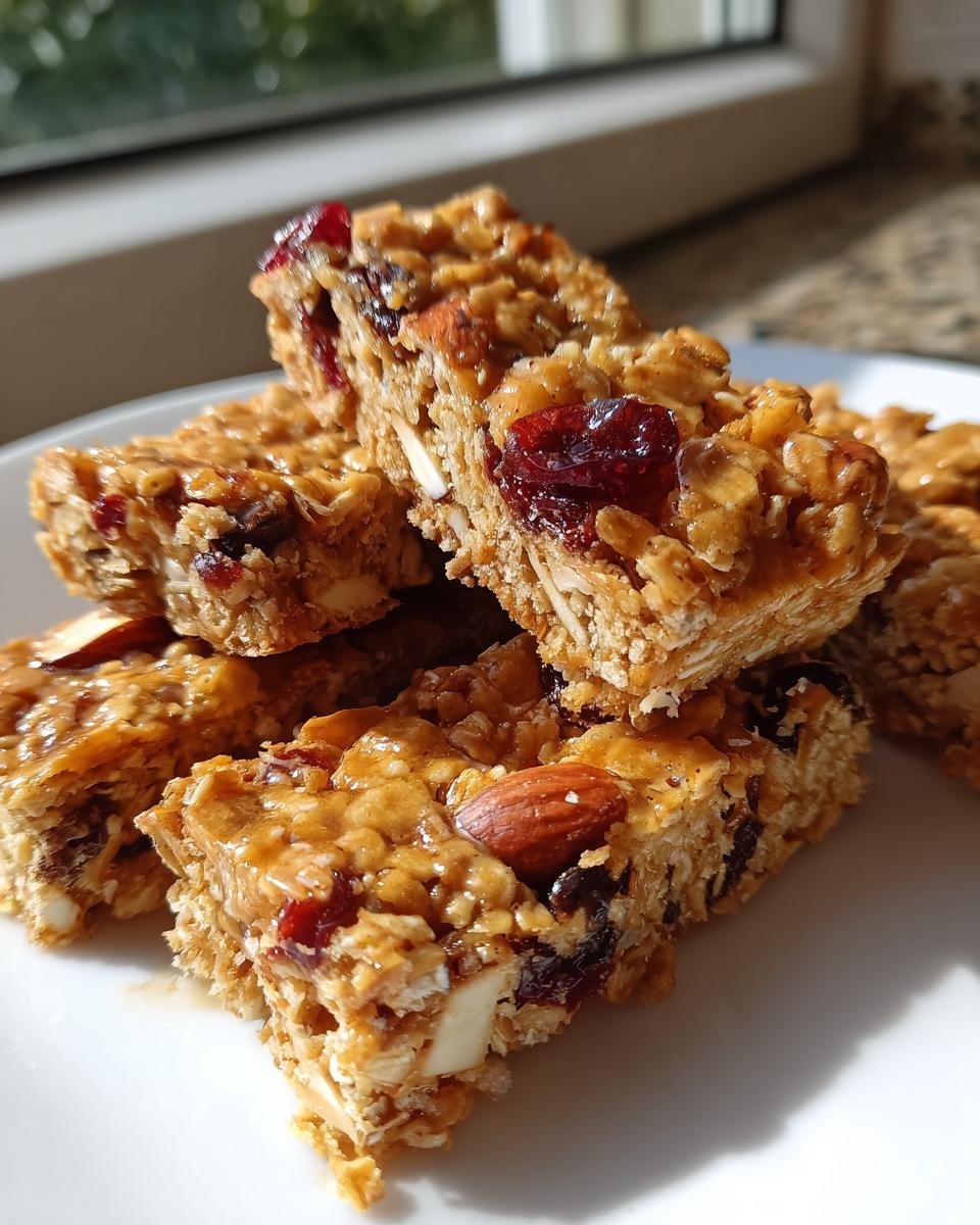 Trail Mix Granola Bars - detail 2