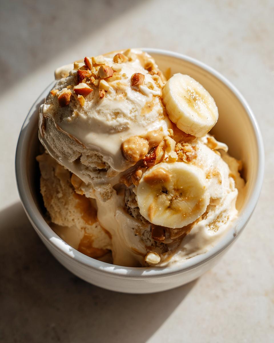 Two-Ingredient Banana Peanut Butter Ice Cream - detail 1