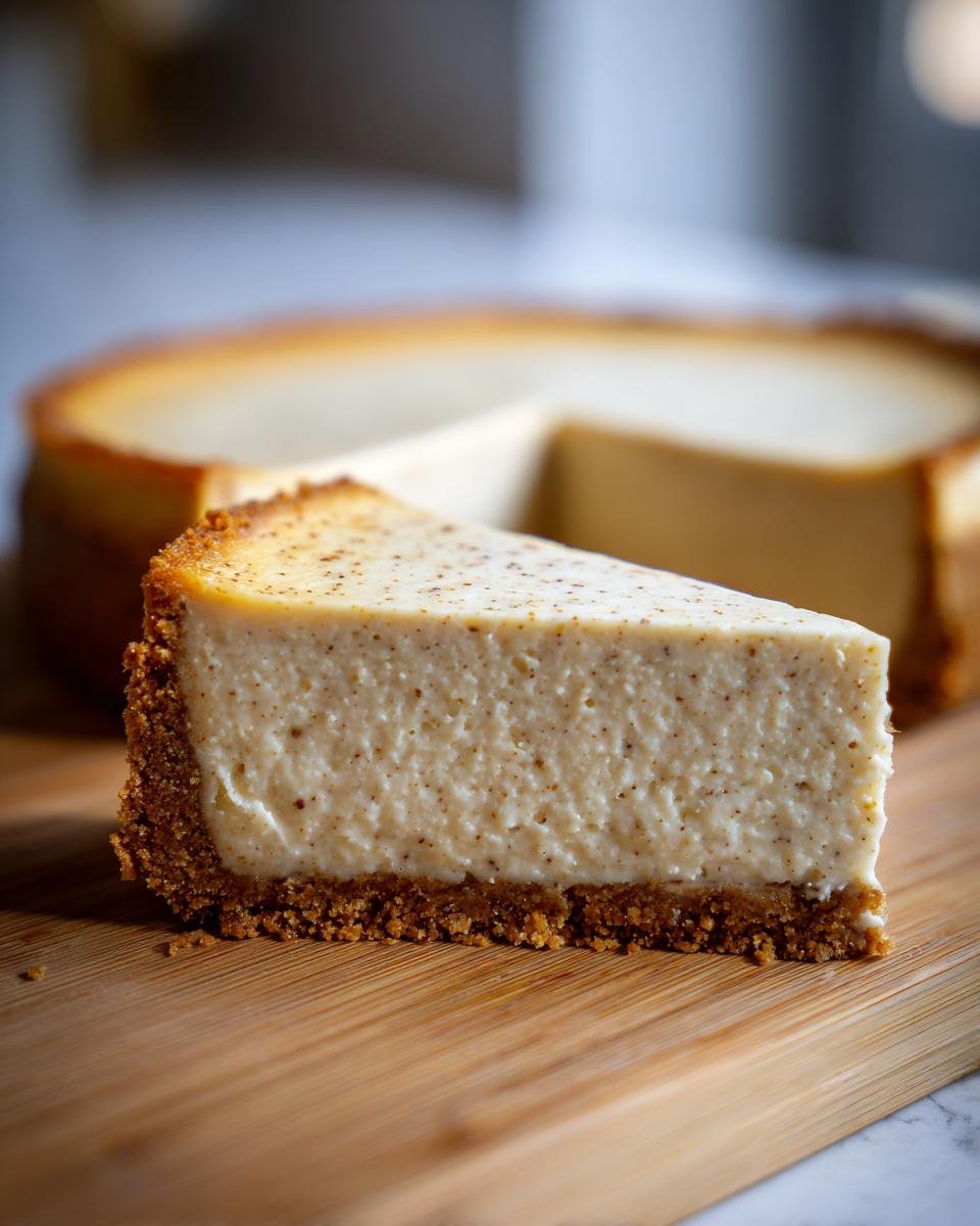 Vanilla Bean Brown Butter Cheesecake - detail 2