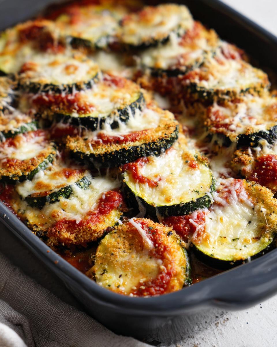 Zucchini Parmesan - detail 1