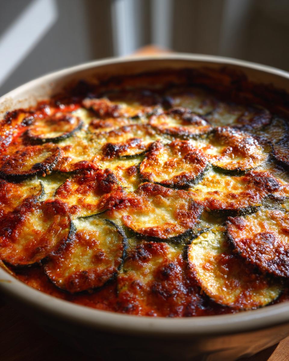 Zucchini Parmesan - detail 2