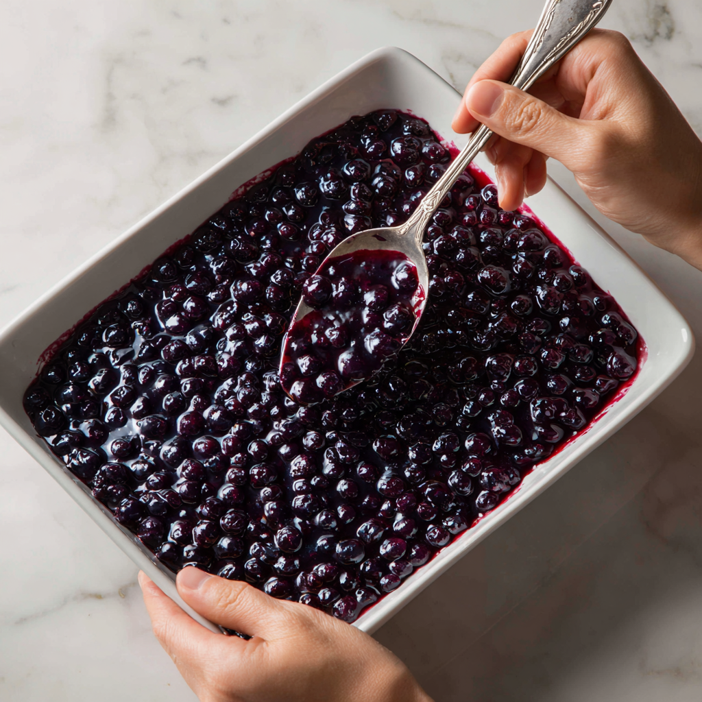 Step 1: Prepare the Blueberry Layer
